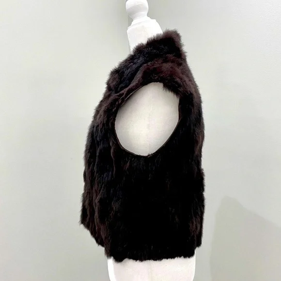 Real Fur Rabbit Vest - Picture 4 of 6